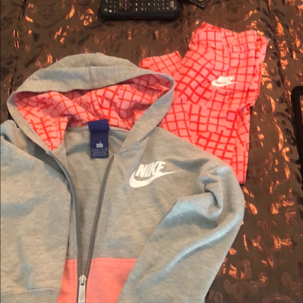 Never worn Nike jacket leggings set XL 6x